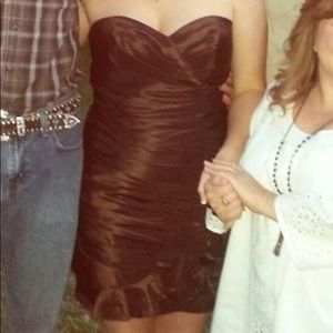 Alfred Angelo Brown Dress